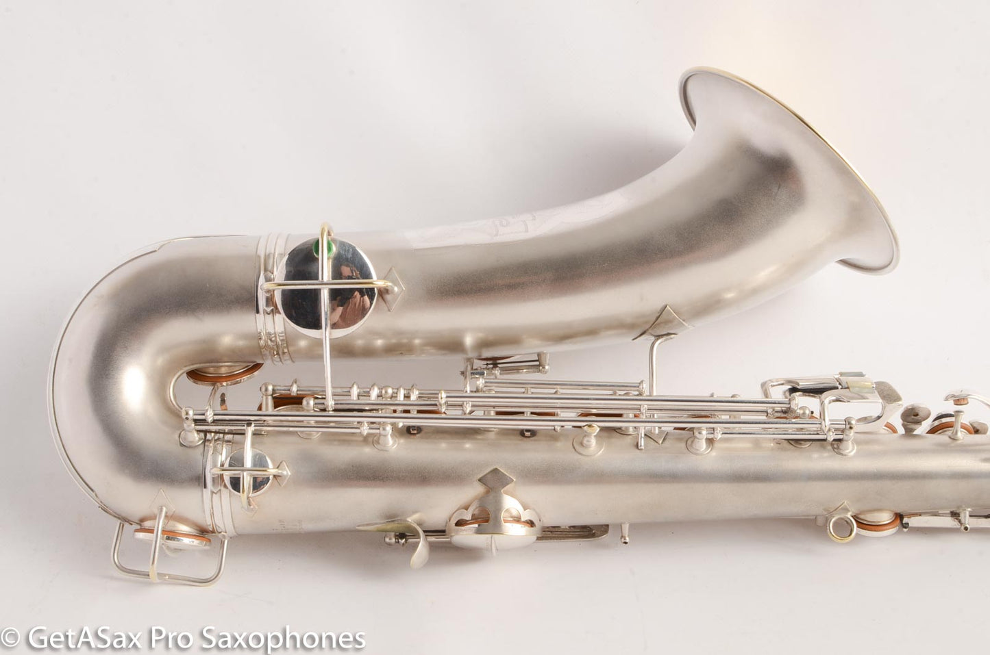 Conn NWII Chu Berry Tenor Saxophone Original Silver Excellent Condition Fresh Overhaul 171943