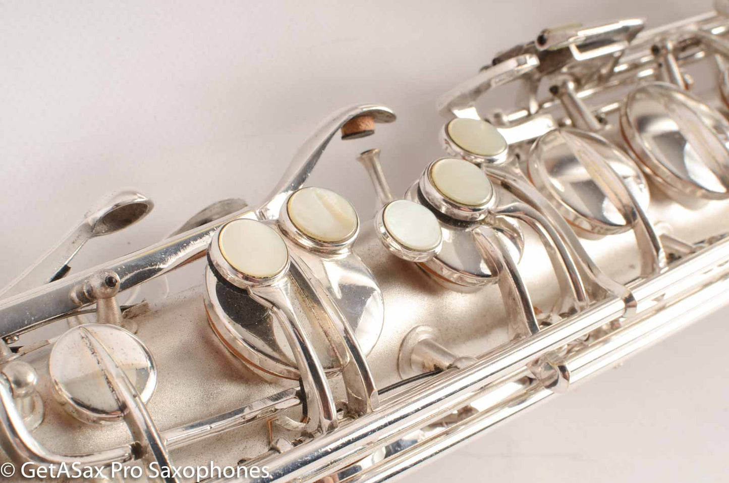 Conn NWII Chu Berry Tenor Saxophone Original Silver Excellent Condition Fresh Overhaul 171943