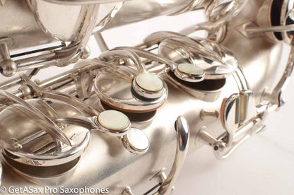 Conn NWII Chu Berry Tenor Saxophone Original Silver Excellent Condition Fresh Overhaul 171943