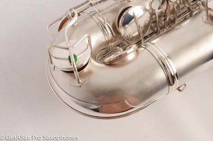 Conn NWII Chu Berry Tenor Saxophone Original Silver Excellent Condition Fresh Overhaul 171943