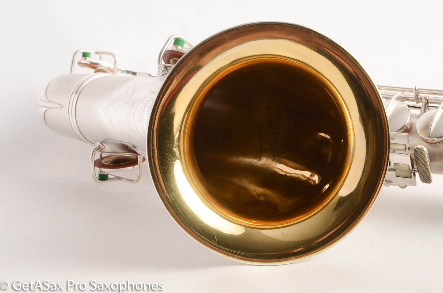 Conn NWII Chu Berry Tenor Saxophone Original Silver Excellent Condition Fresh Overhaul 171943