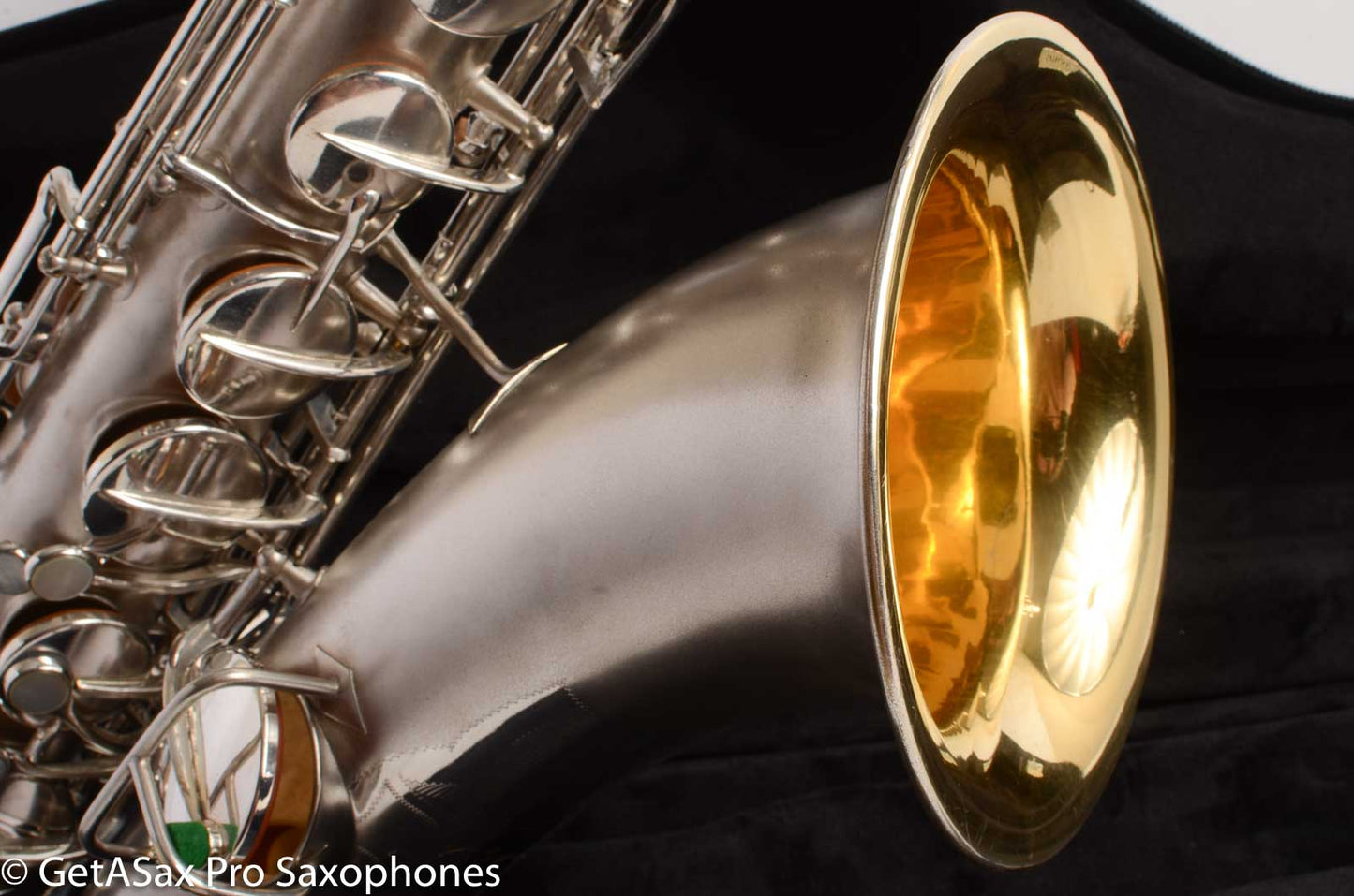 Conn NWII Chu Berry Tenor Saxophone Original Silver Excellent Condition Fresh Overhaul 171943