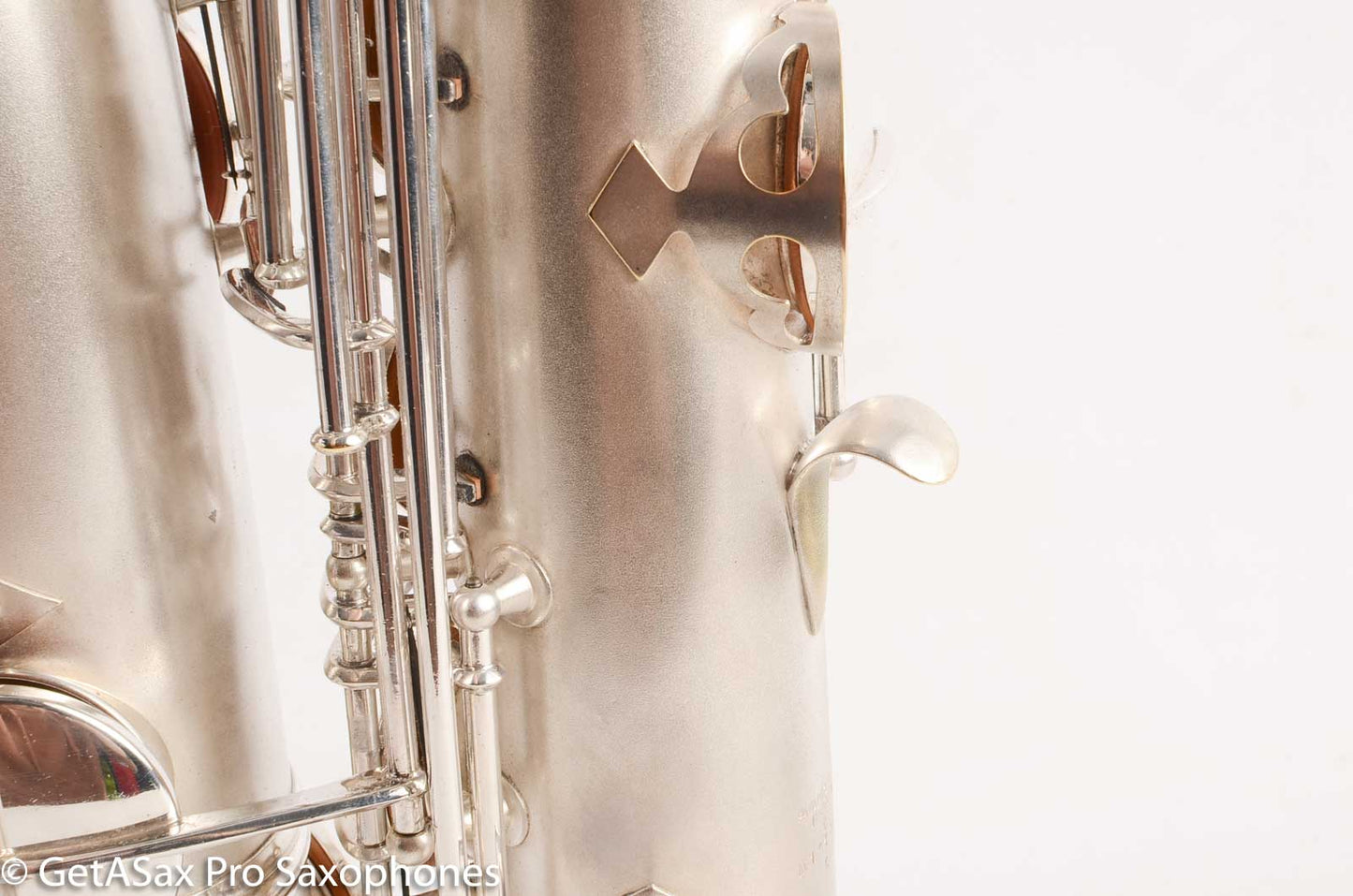 Conn NWII Chu Berry Tenor Saxophone Original Silver Excellent Condition Fresh Overhaul 171943