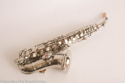 Conn New Wonder II Curved Soprano Excellent Condition Original Nickel Plate 206860