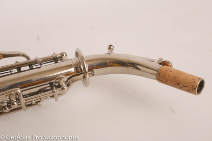 Conn New Wonder II Curved Soprano Excellent Condition Original Nickel Plate 206860