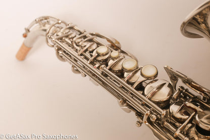 Conn New Wonder II Curved Soprano Excellent Condition Original Nickel Plate 206860