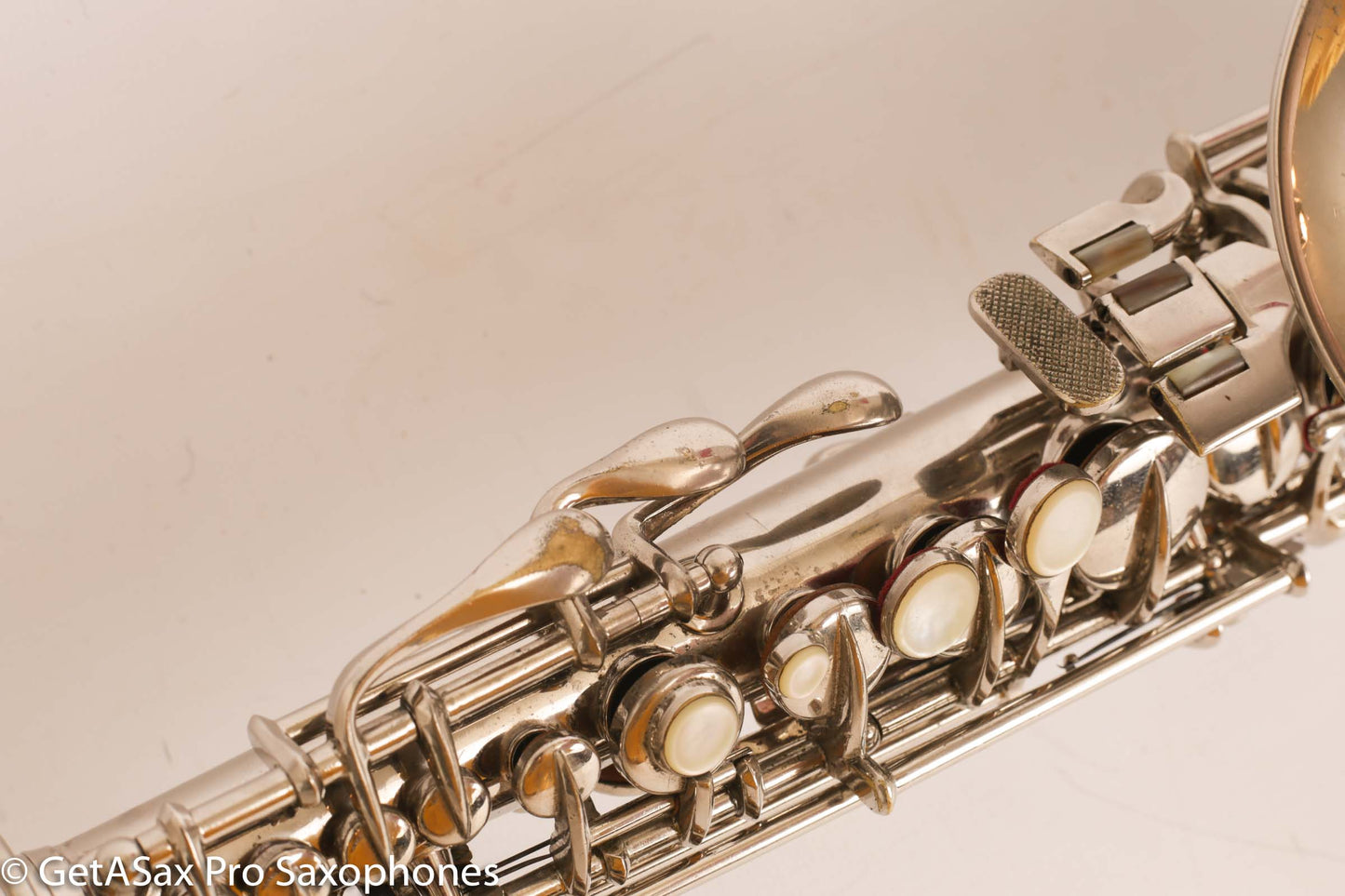 Conn New Wonder II Curved Soprano Excellent Condition Original Nickel Plate 206860