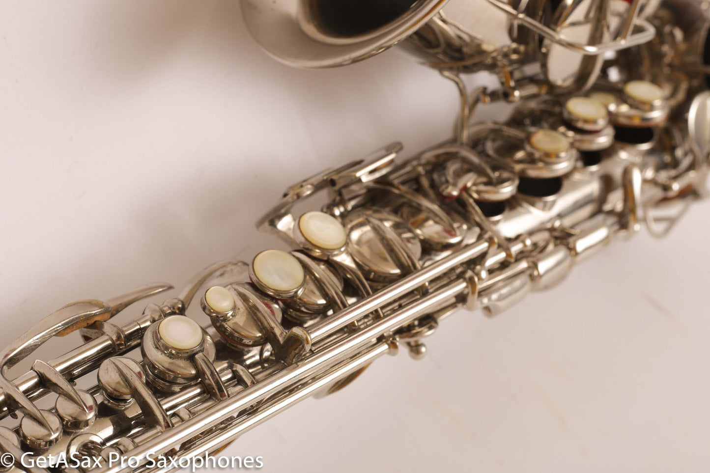 Conn New Wonder II Curved Soprano Excellent Condition Original Nickel Plate 206860