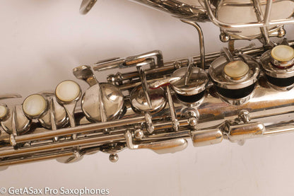 Conn New Wonder II Curved Soprano Excellent Condition Original Nickel Plate 206860
