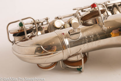 Conn New Wonder II Curved Soprano Excellent Condition Original Nickel Plate 206860