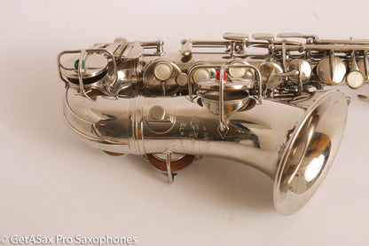 Conn New Wonder II Curved Soprano Excellent Condition Original Nickel Plate 206860