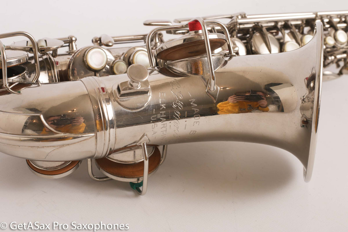 Conn New Wonder II Curved Soprano Excellent Condition Original Nickel Plate 206860