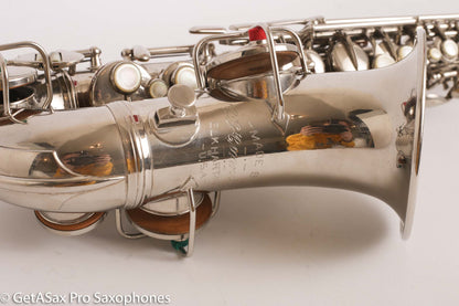 Conn New Wonder II Curved Soprano Excellent Condition Original Nickel Plate 206860