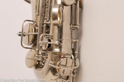 Conn New Wonder II Curved Soprano Excellent Condition Original Nickel Plate 206860