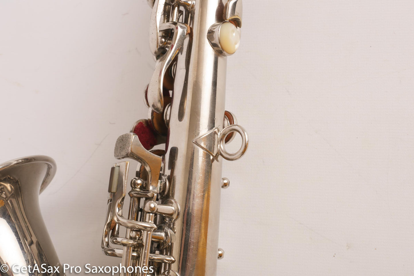 Conn New Wonder II Curved Soprano Excellent Condition Original Nickel Plate 206860