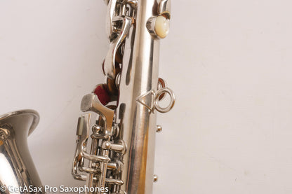 Conn New Wonder II Curved Soprano Excellent Condition Original Nickel Plate 206860