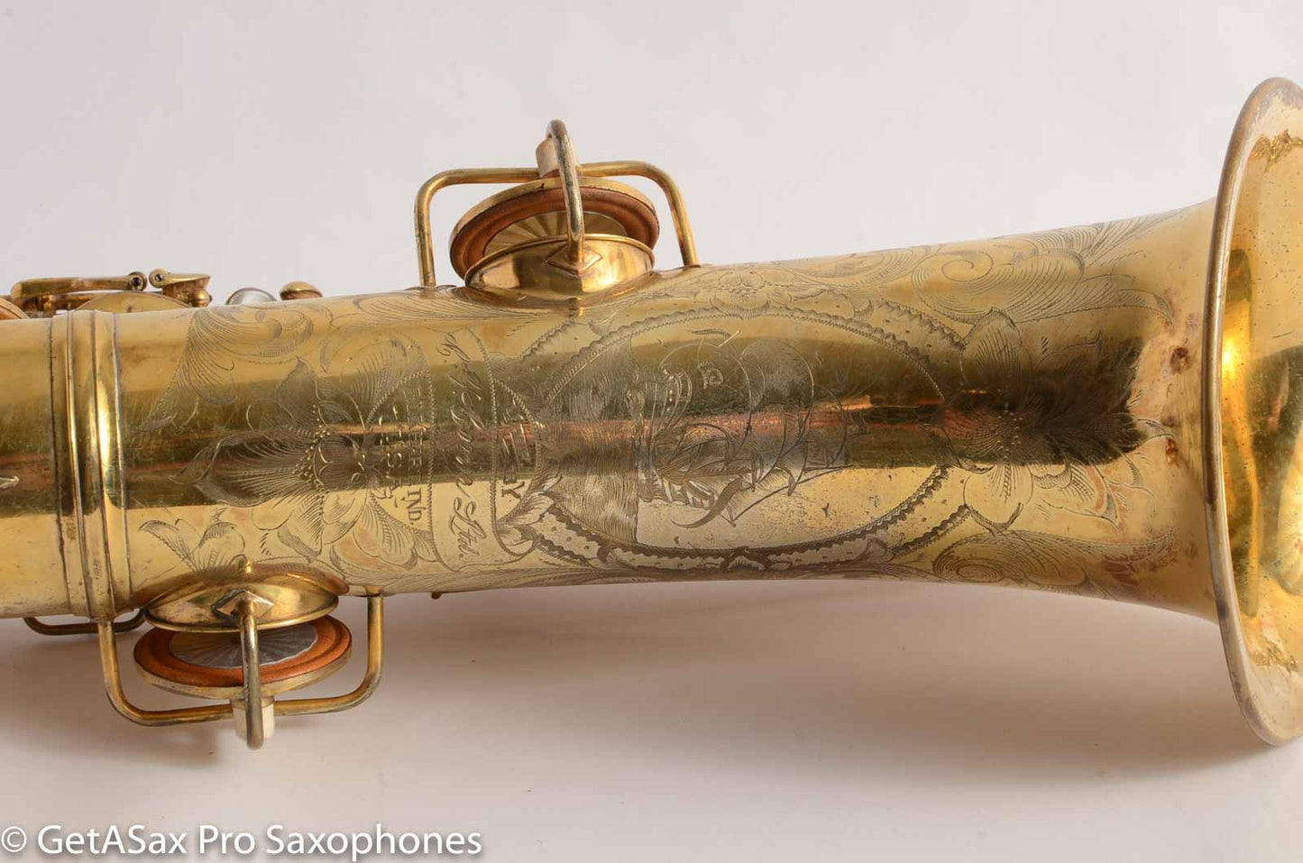 Conn Gold Portrait New Wonder II Chu Berry Tenor Saxophone 197907
