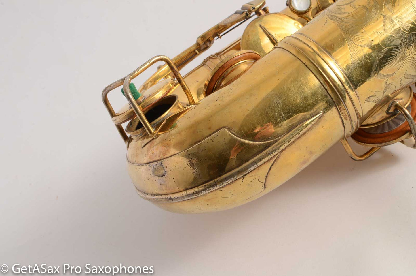 Conn Gold Portrait New Wonder II Chu Berry Tenor Saxophone 197907