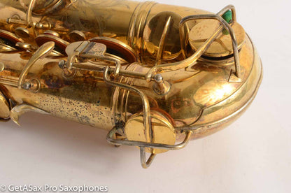 Conn Gold Portrait New Wonder II Chu Berry Tenor Saxophone 197907