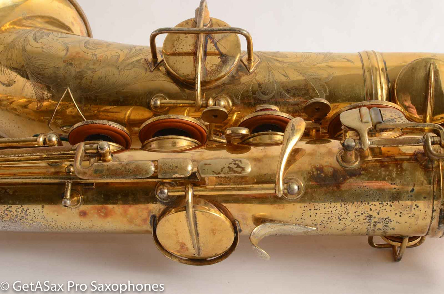 Conn Gold Portrait New Wonder II Chu Berry Tenor Saxophone 197907