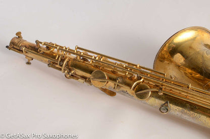 Conn Gold Portrait New Wonder II Chu Berry Tenor Saxophone 197907