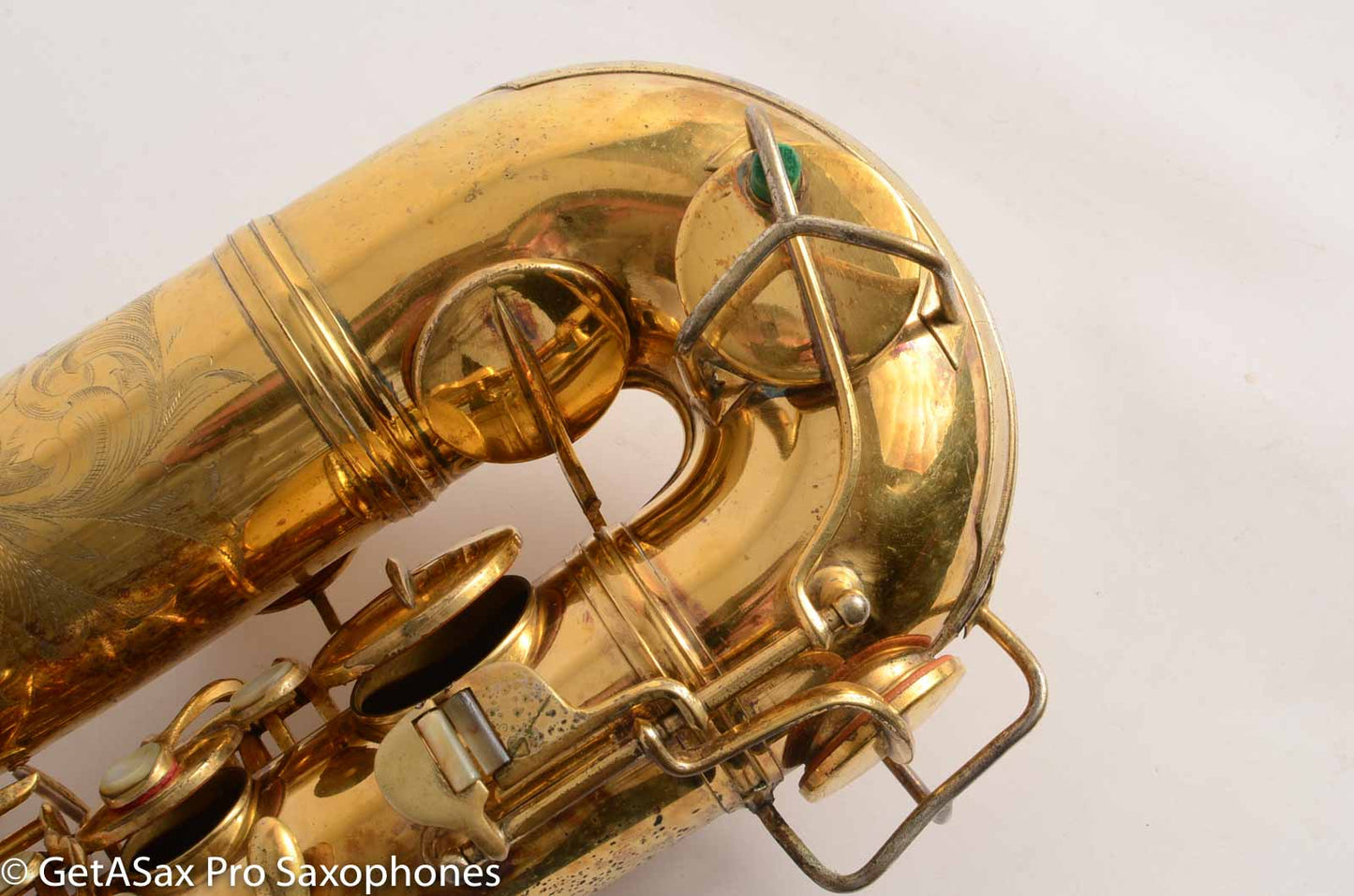 Conn Gold Portrait New Wonder II Chu Berry Tenor Saxophone 197907