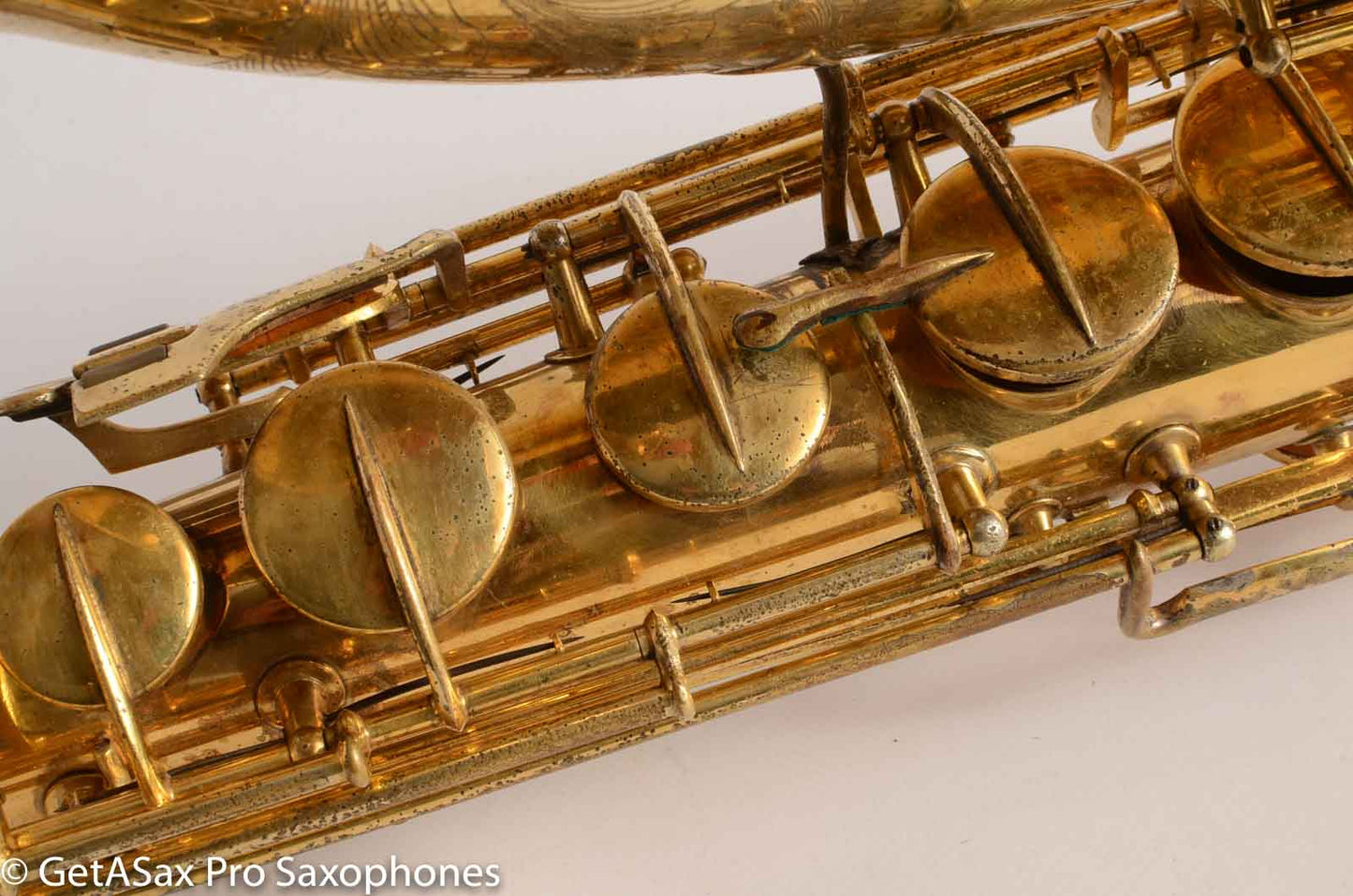 Conn Gold Portrait New Wonder II Chu Berry Tenor Saxophone 197907