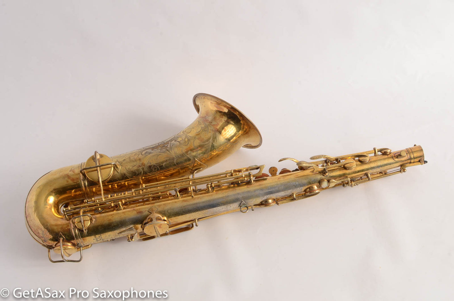 Conn Gold Portrait New Wonder II Chu Berry Tenor Saxophone 197907