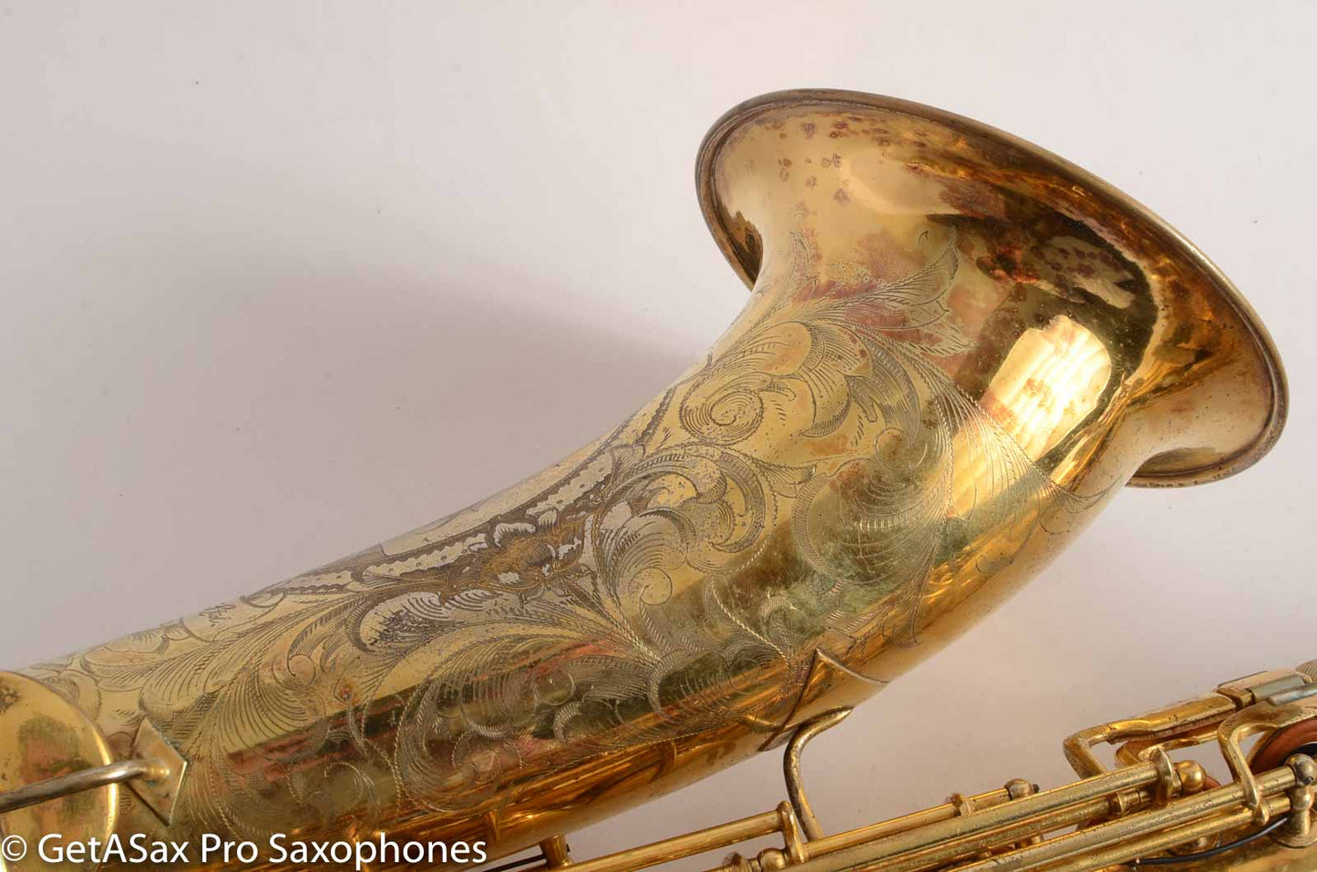 Conn Gold Portrait New Wonder II Chu Berry Tenor Saxophone 197907