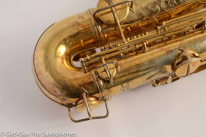 Conn Gold Portrait New Wonder II Chu Berry Tenor Saxophone 197907