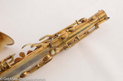 Conn Gold Portrait New Wonder II Chu Berry Tenor Saxophone 197907