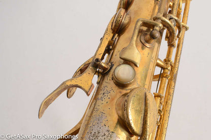 Conn Gold Portrait New Wonder II Chu Berry Tenor Saxophone 197907