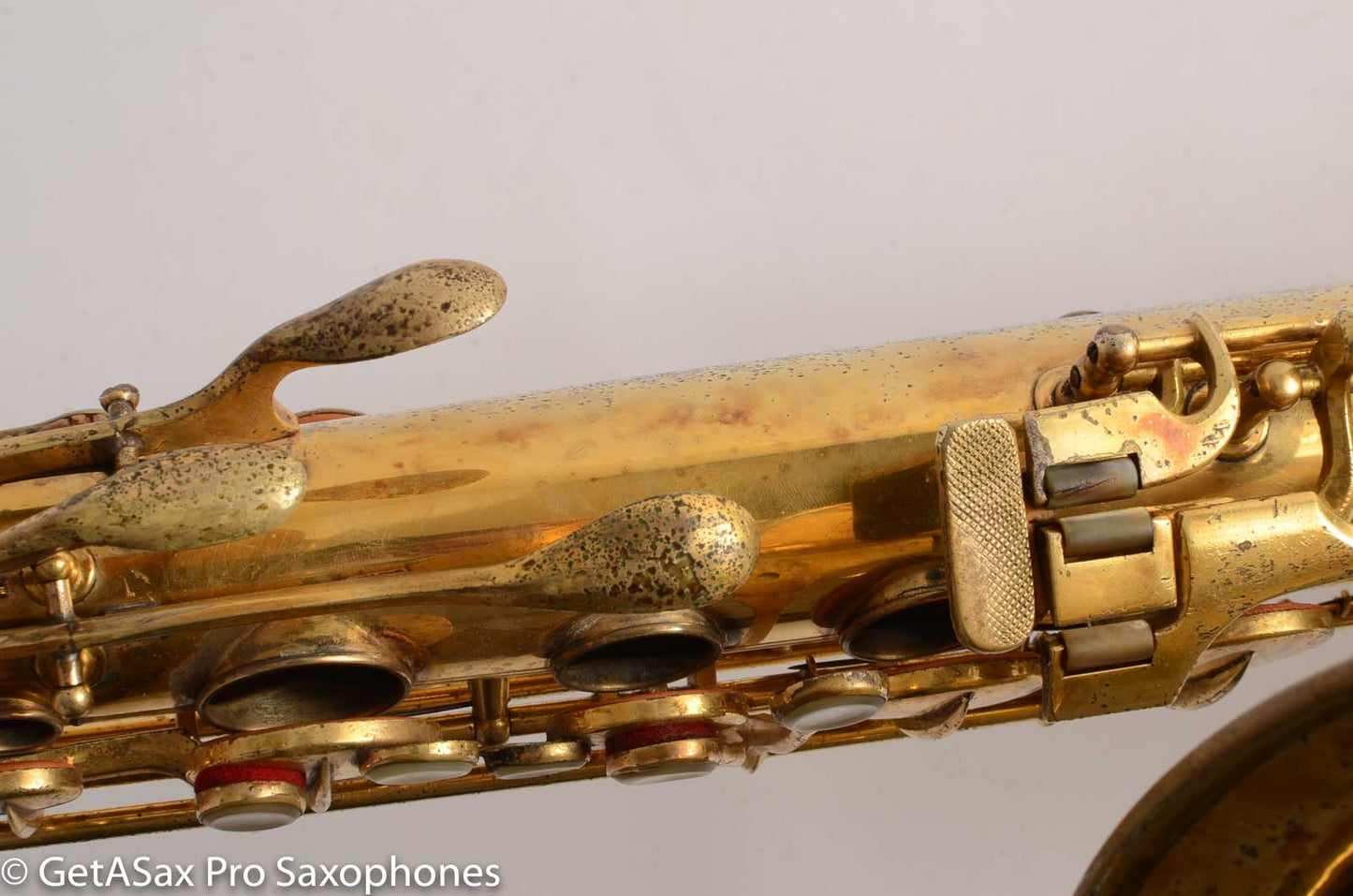 Conn Gold Portrait New Wonder II Chu Berry Tenor Saxophone 197907