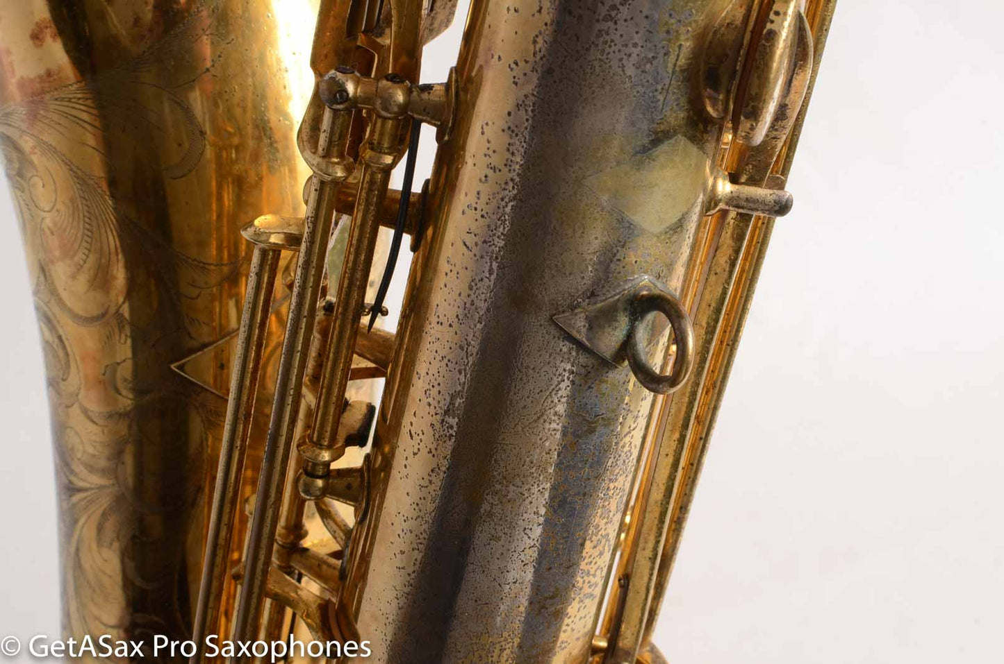 Conn Gold Portrait New Wonder II Chu Berry Tenor Saxophone 197907