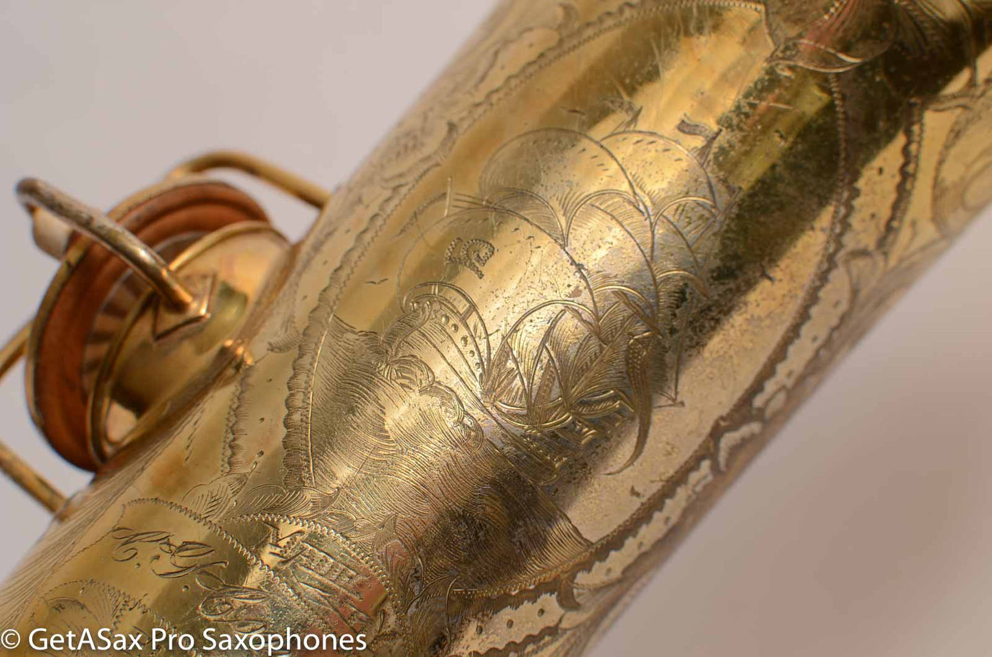 Conn Gold Portrait New Wonder II Chu Berry Tenor Saxophone 197907