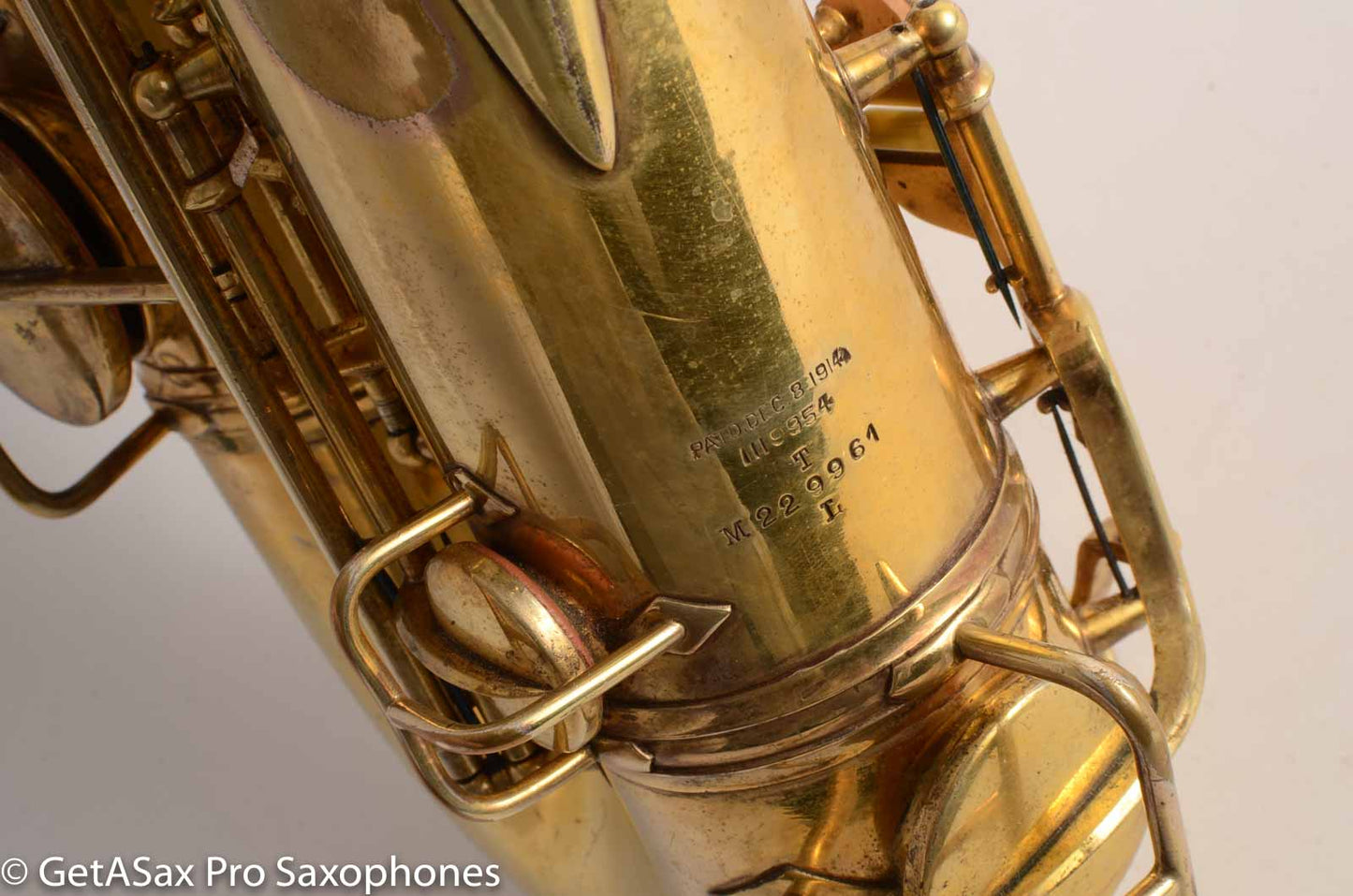 Conn Gold Portrait New Wonder II Tenor Saxophone 229961