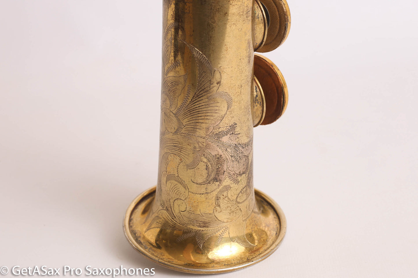 Conn New Wonder II Original Gold Plate Soprano Needs OH 178951