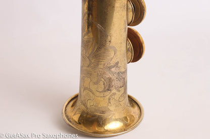 Conn New Wonder II Original Gold Plate Soprano Needs OH 178951