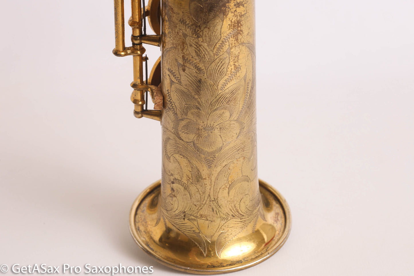 Conn New Wonder II Original Gold Plate Soprano Needs OH 178951