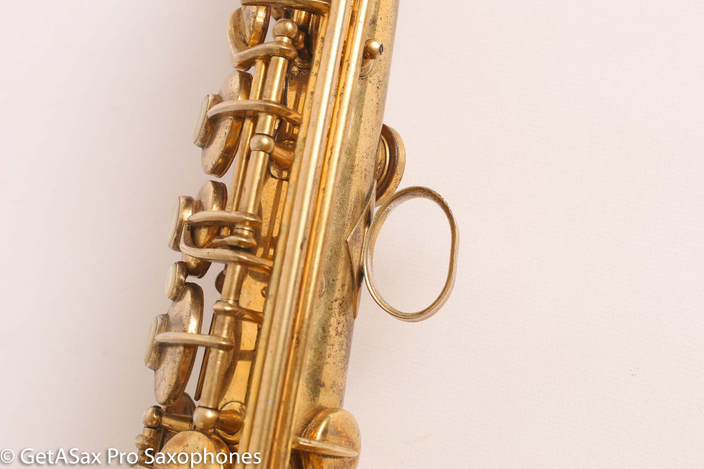 Conn New Wonder II Original Gold Plate Soprano Needs OH 178951