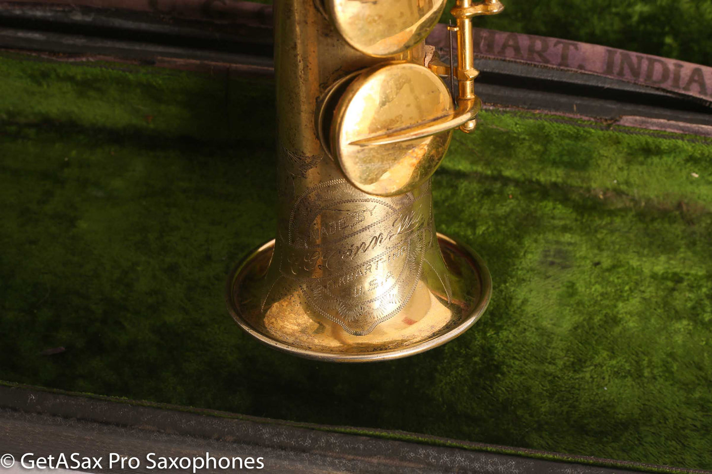 Conn New Wonder II Original Gold Plate Soprano Needs OH 178951