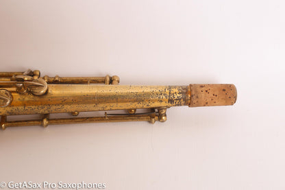 Conn New Wonder II Original Gold Plate Soprano Needs OH 178951
