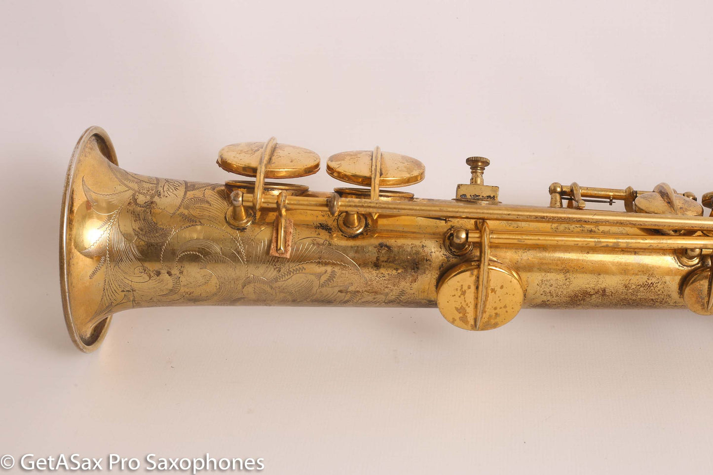 Conn New Wonder II Original Gold Plate Soprano Needs OH 178951