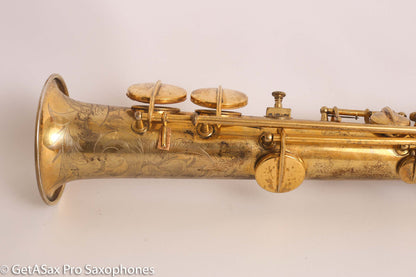 Conn New Wonder II Original Gold Plate Soprano Needs OH 178951
