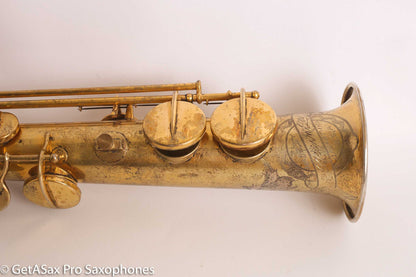 Conn New Wonder II Original Gold Plate Soprano Needs OH 178951