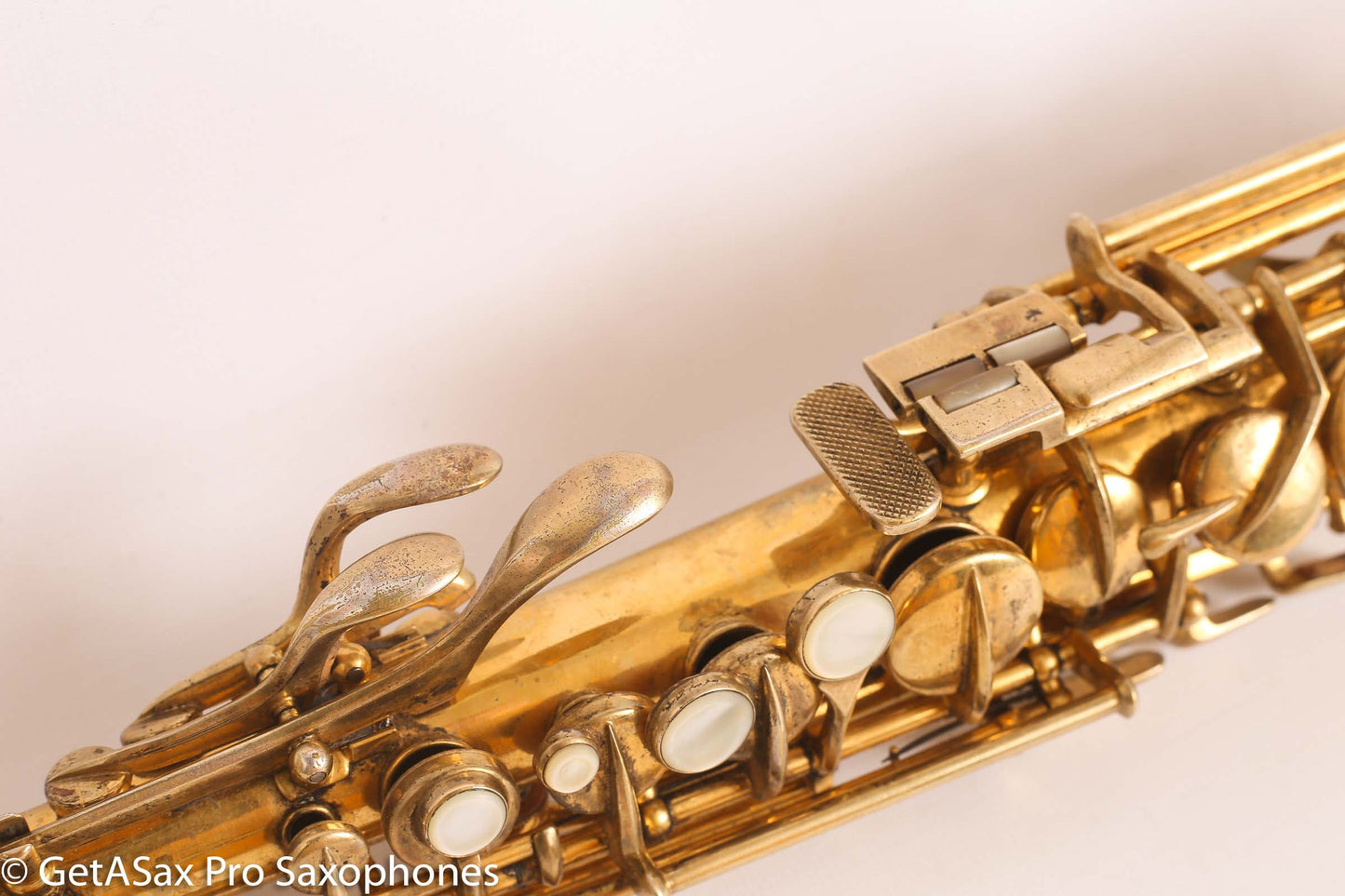 Conn New Wonder II Original Gold Plate Soprano Needs OH 178951