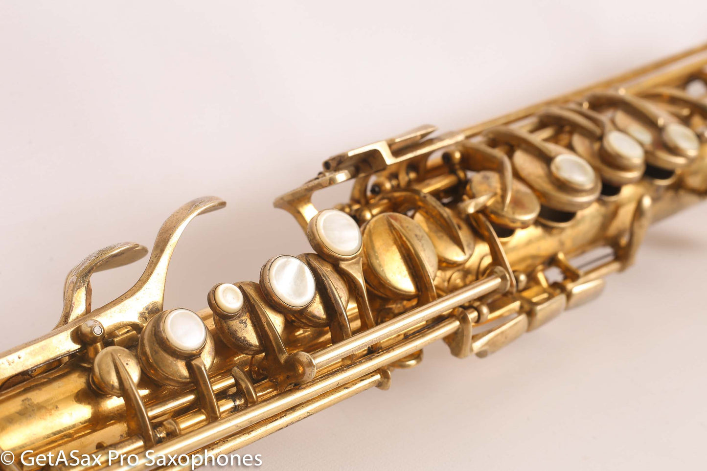 Conn New Wonder II Original Gold Plate Soprano Needs OH 178951