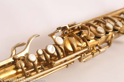 Conn New Wonder II Original Gold Plate Soprano Needs OH 178951