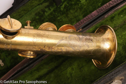 Conn New Wonder II Original Gold Plate Soprano Needs OH 178951