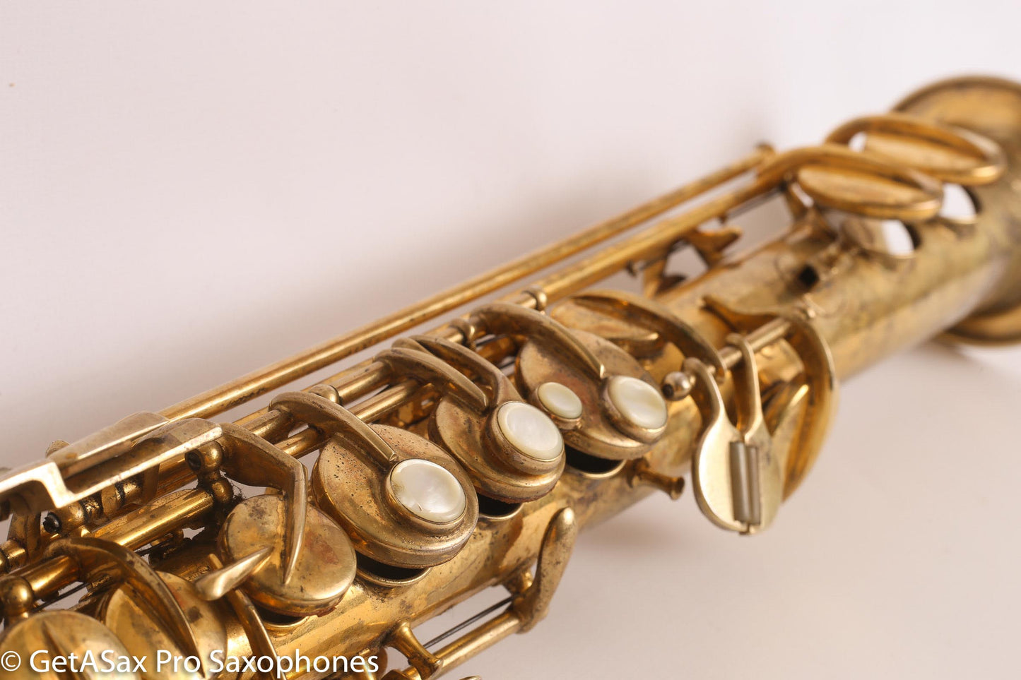 Conn New Wonder II Original Gold Plate Soprano Needs OH 178951